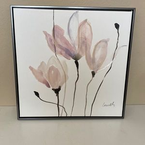 Pastel tulip painting